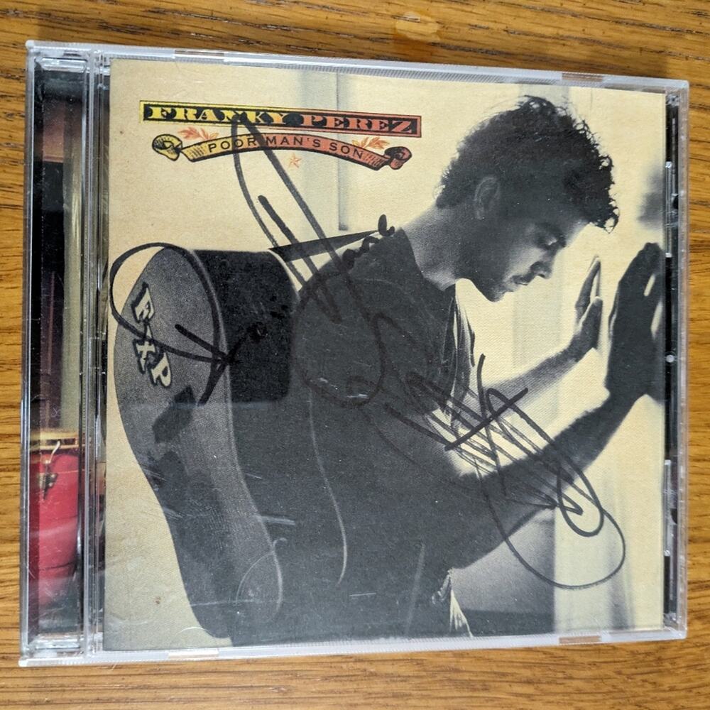 Franky Perez Autographed CD